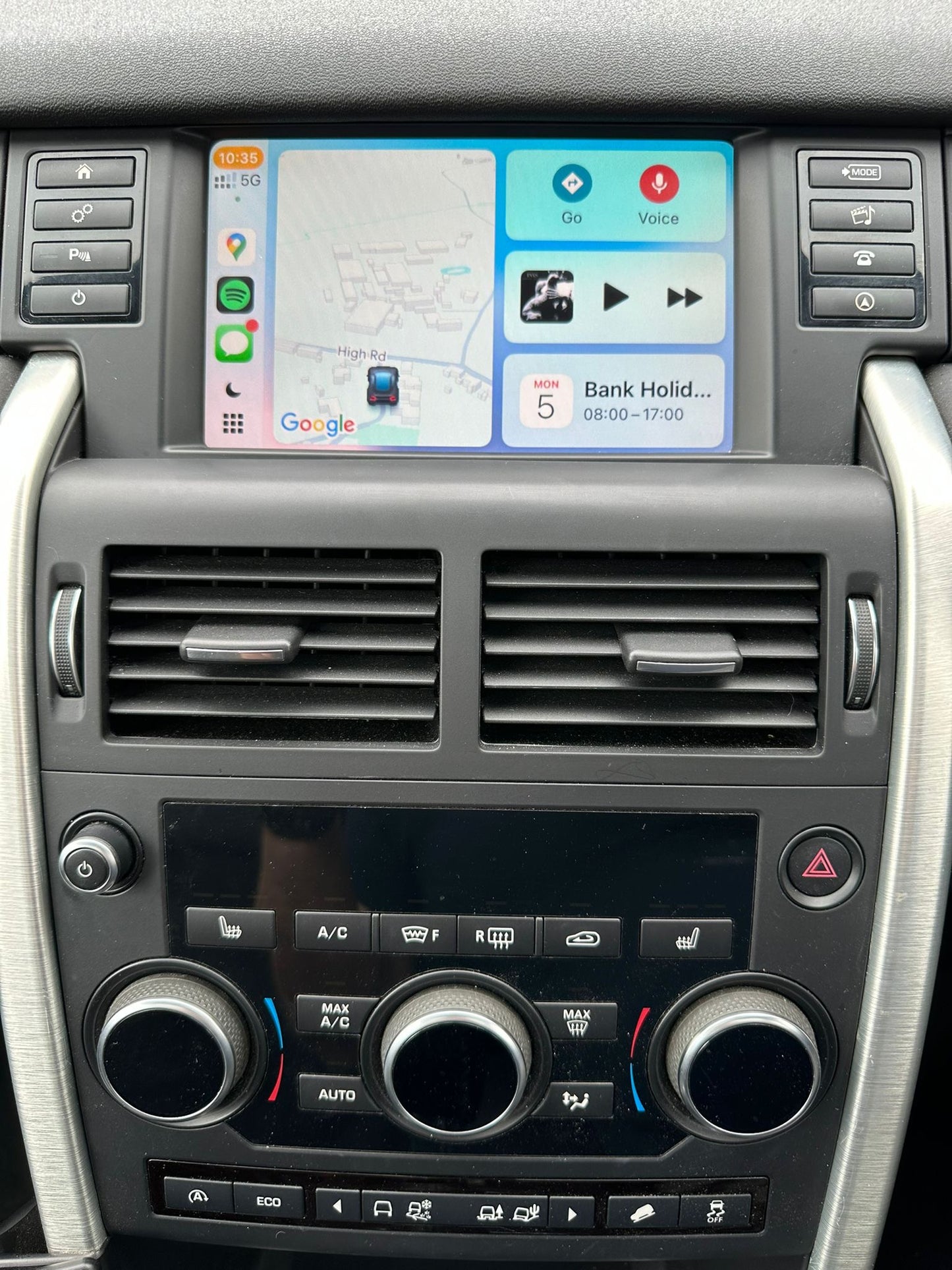 Wireless Apple CarPlay & Android Auto Upgrade for Land Rover Discovery Sport (2014–2019) Harmon