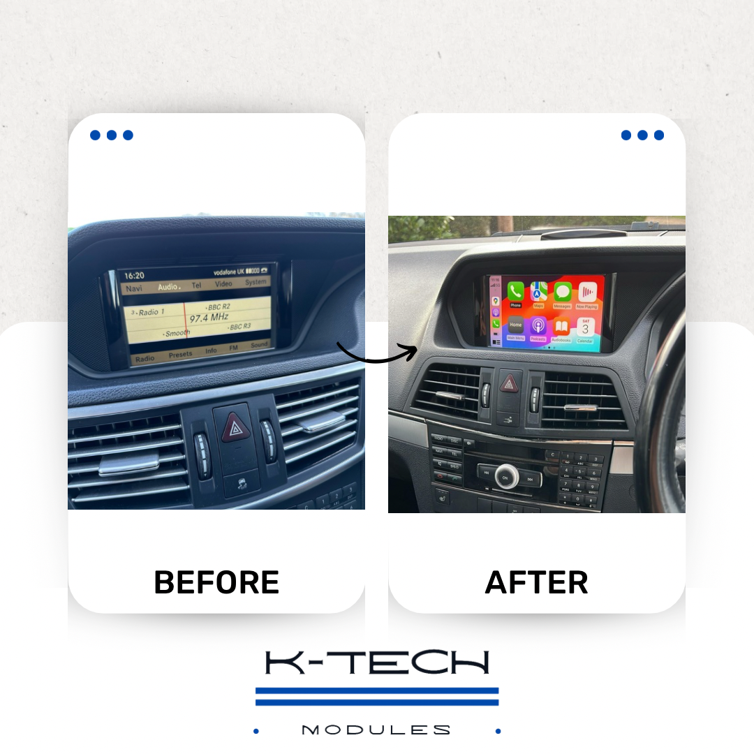 Wireless CarPlay & Android Auto with Mercedes Benz NTG 4.0 - MMI / Decoder box Integration Kit