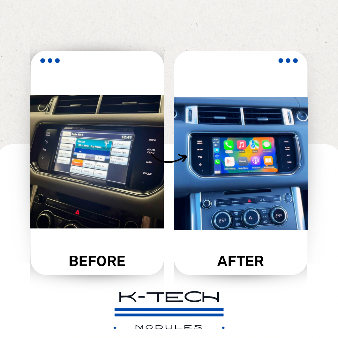 Jaguar, Land Rover & Range Rover CarPlay & Android Auto Bosch