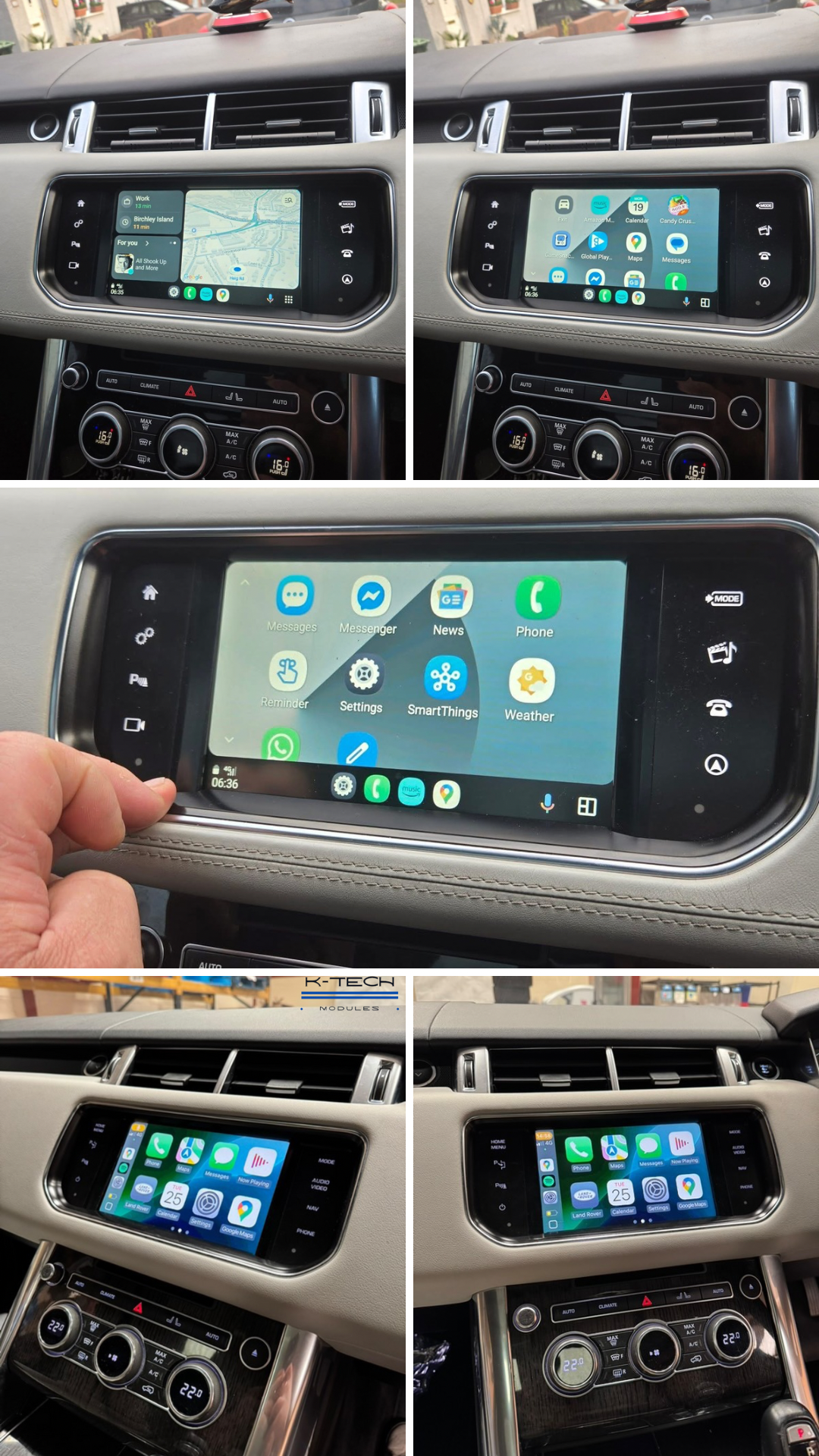 Jaguar, Land Rover & Range Rover CarPlay & Android Auto Bosch