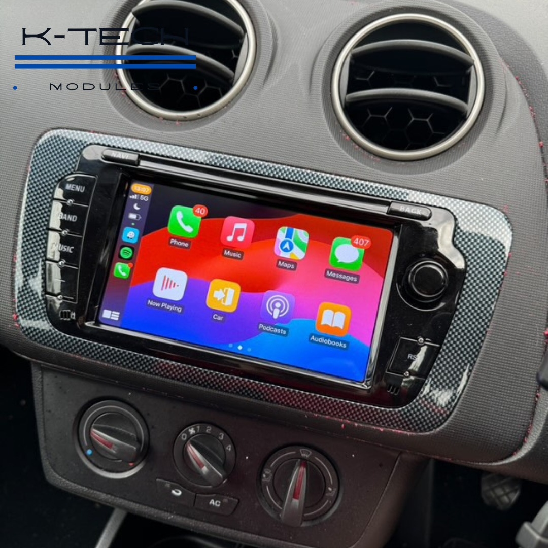 Seat Ibiza 2009-2013 CarPlay & Android Auto Screen