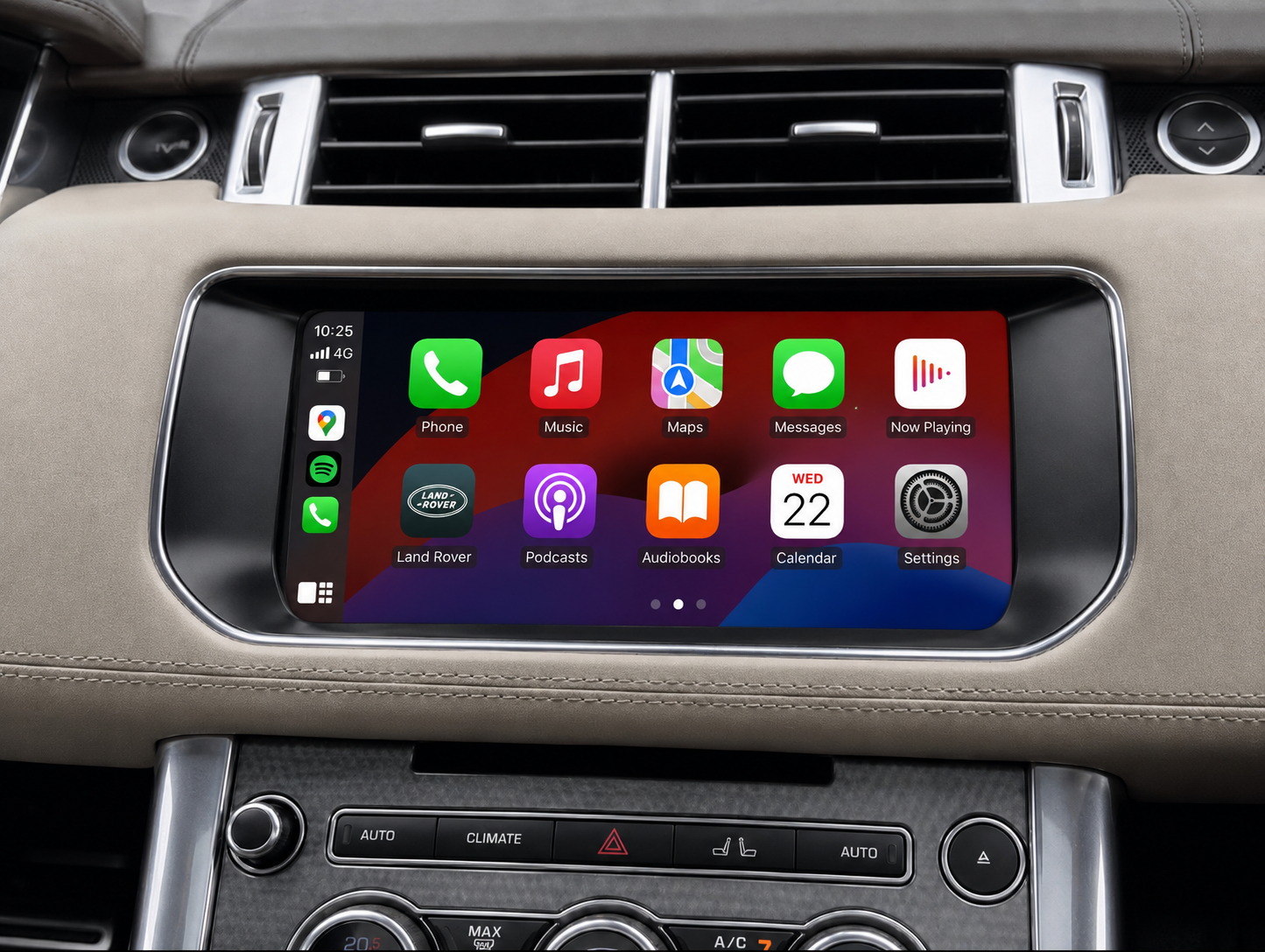 Wireless Apple CarPlay & Android Auto Upgrade – 10.2” Harman Touch Pro System (Jaguar & Land Rover)