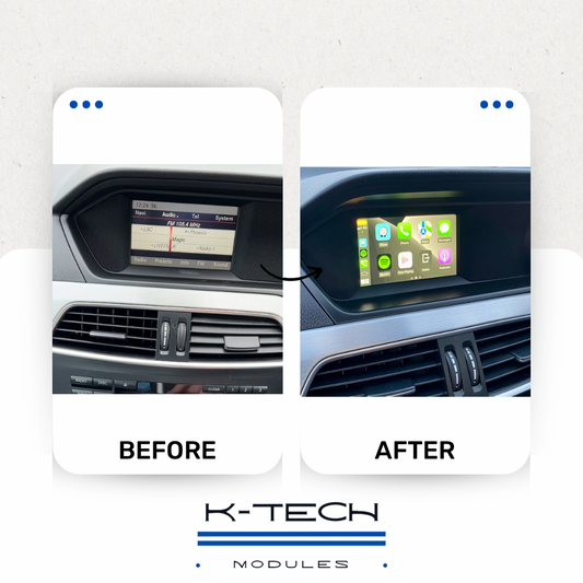 Wireless CarPlay & Android Auto with Mercedes Benz NTG 4.5/4.7 - MMI / Decoder box Integration Kit