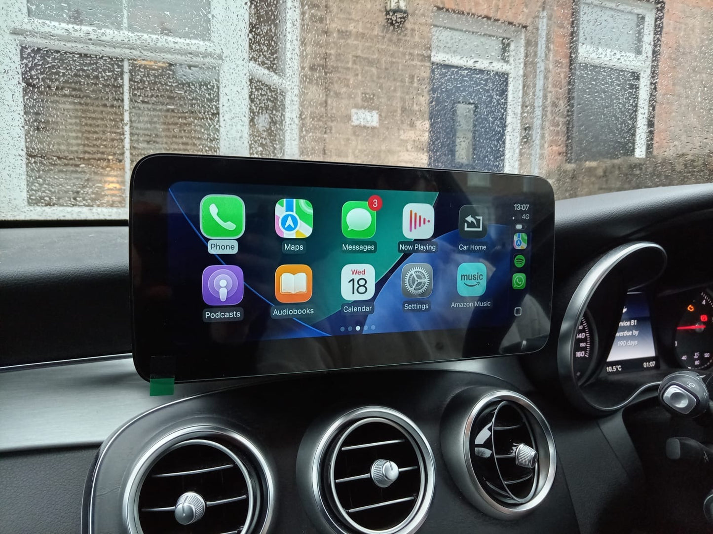 W205 Linux 10” Screen upgrade