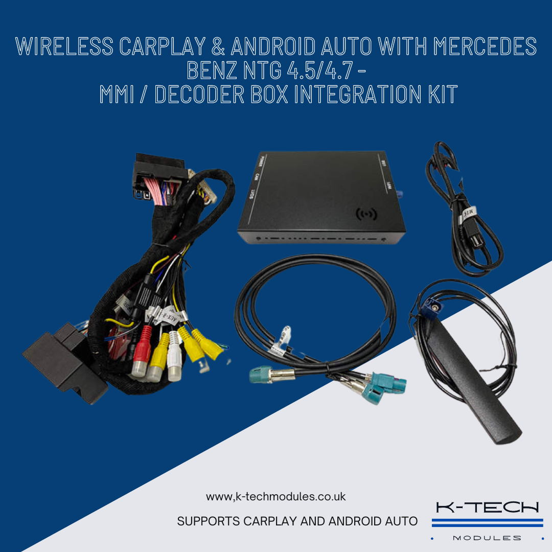Wireless CarPlay & Android Auto with Mercedes Benz NTG 4.5/4.7 - MMI ...