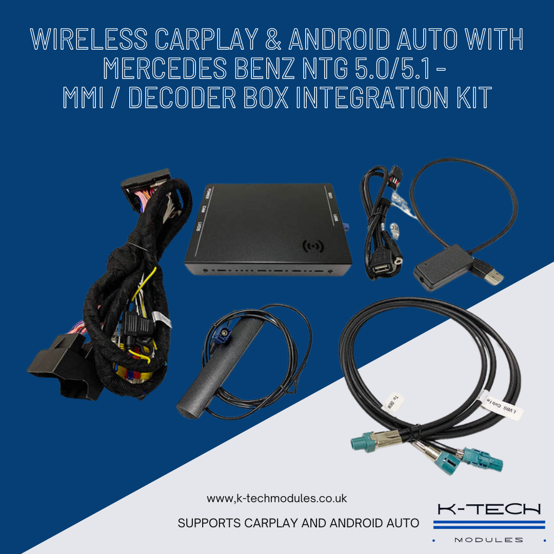 NTG 5.0 / 5.1 CarPlay and Android auto & Camera Mega Bundle