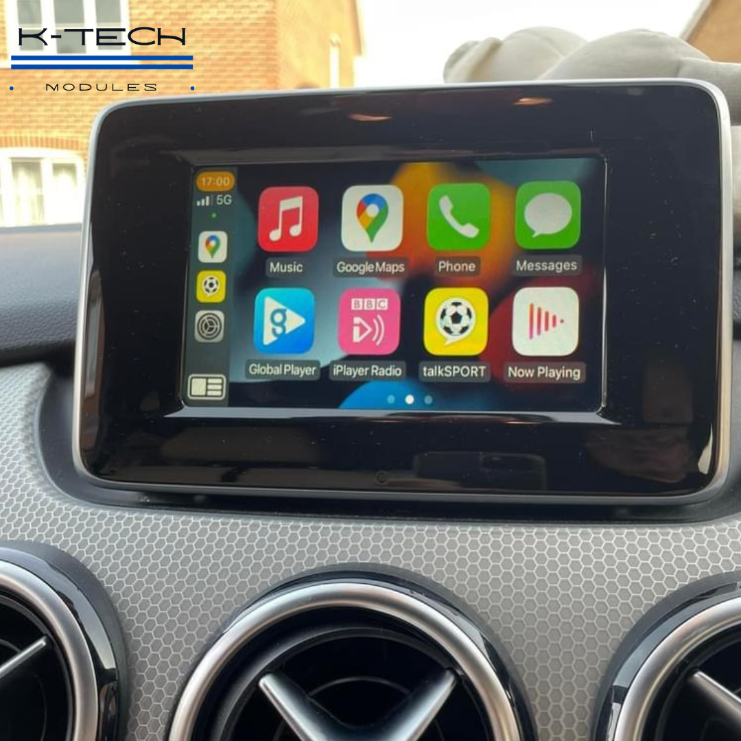 Wireless CarPlay & Android Auto, Replacement Module for Mercedes with NTG4.5.